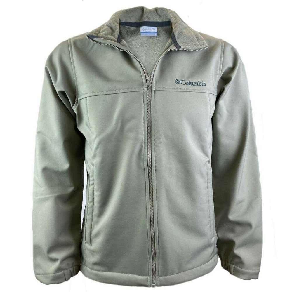 Columbia Sportswear’s Mt. Village Men’s Softshell Jacket (Camel, X-Large) NEW - Picture 1 of 9